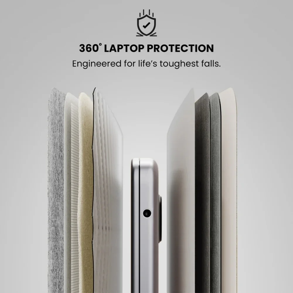 Journey NEXA 4-in-1 Laptop Sleeve with Wireless Charging